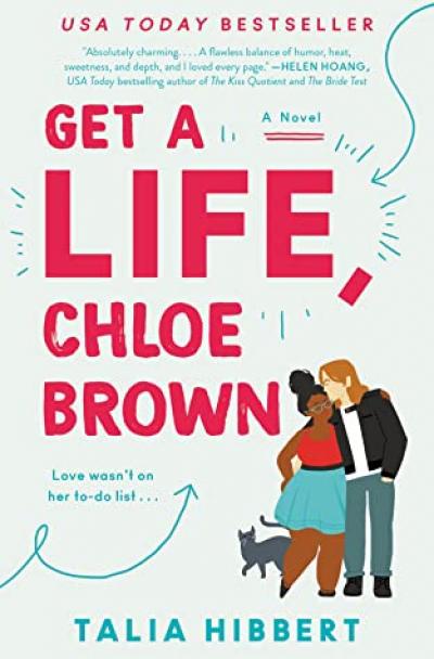 Get A Life Chloe Brown book cover with two people on the front.