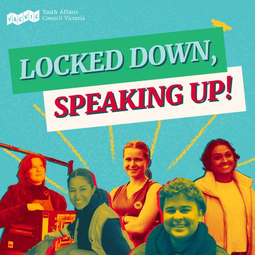 The Locked Down, Speaking Up! cover art