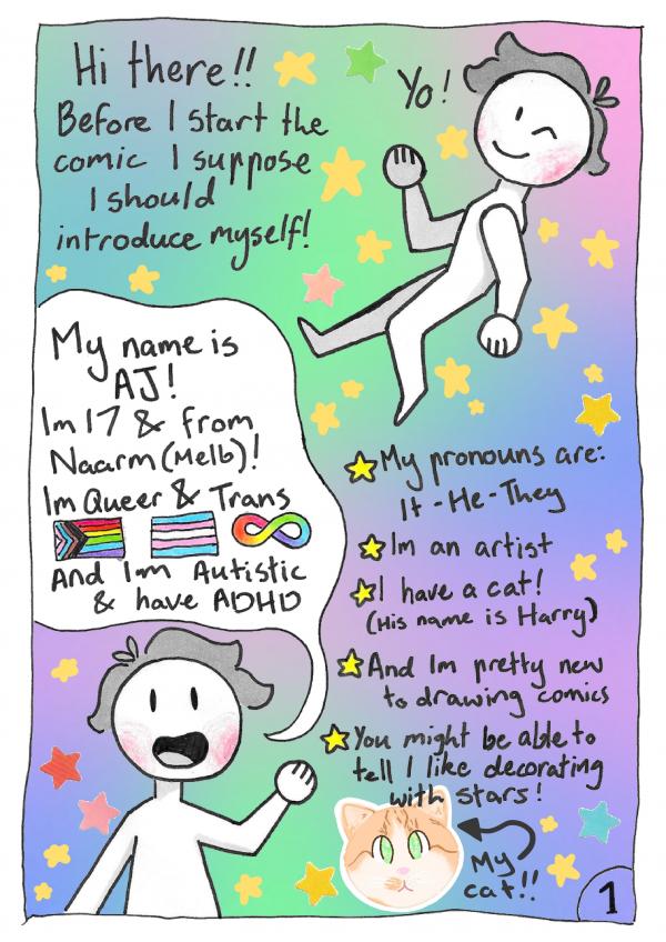 AJ Disability Pride Comic Page 2