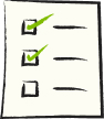 checklist cartoon image